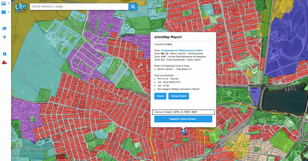 Urbismap-Olbia-piano-urbanistico-dati-catastali