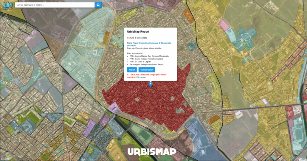 Urbismap-Monserrato-Geoportale