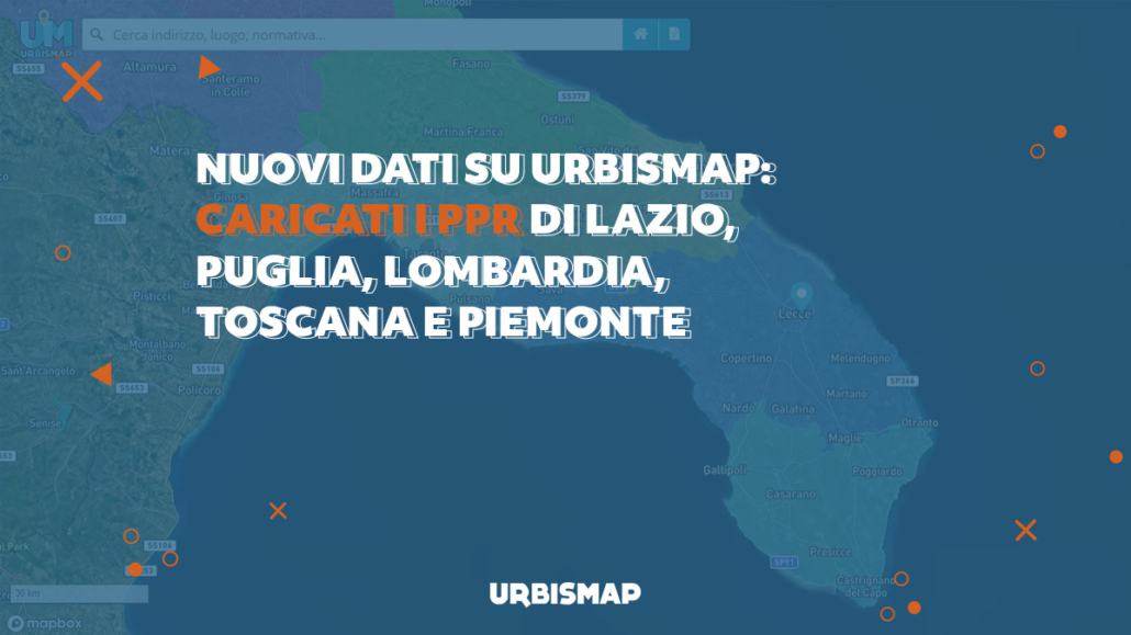 Pubblicati Su Urbismap I Ppr Di Lazio Lombardia Toscana Puglia E Piemonte Urbismap Sardegna Mappe Ppr