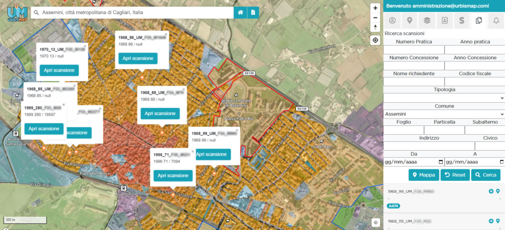 mappa urbis