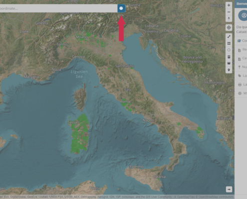 ricerca catastale tramite foglio e mappale su urbismap