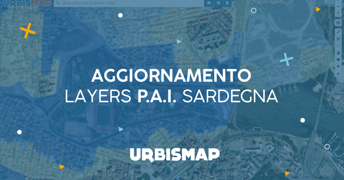 Aggiornati i layers PAI Sardegna su Urbismap