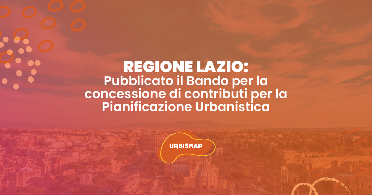Lazio_Bando contributi Pianificazione Urbanistica