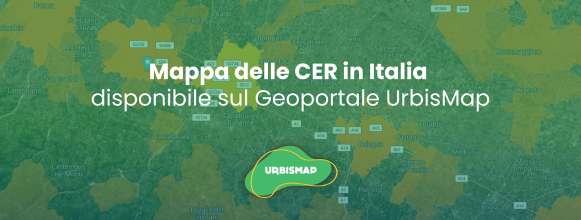 mappa delle CER in Italia_urbismap