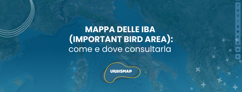 mappa important bird area IBA_urbismap