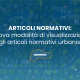 articoli normativi urbanistici su urbismap_ nuova visualizzazione