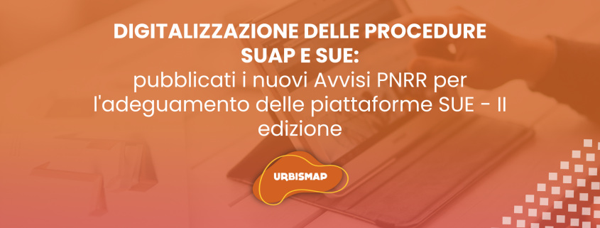 digitalizzazione delle procedure SUAP e SUE_urbismap