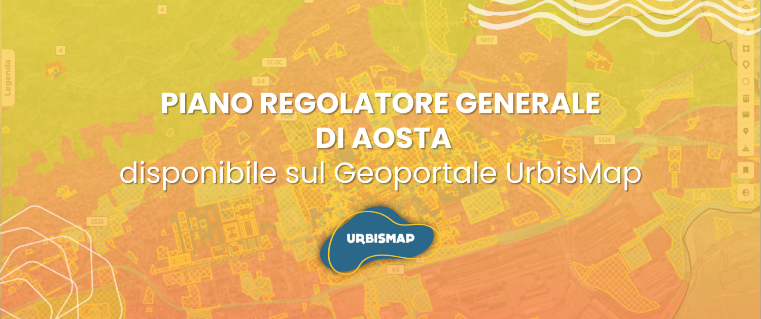 piano regolatore generale di Aosta_urbismap