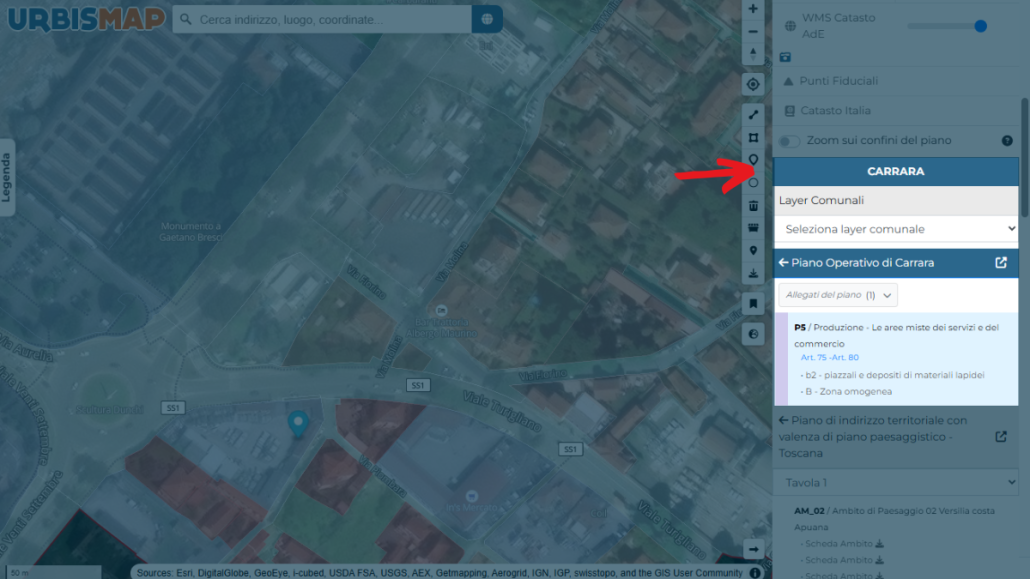 piano operativo di Carrara_urbismap
