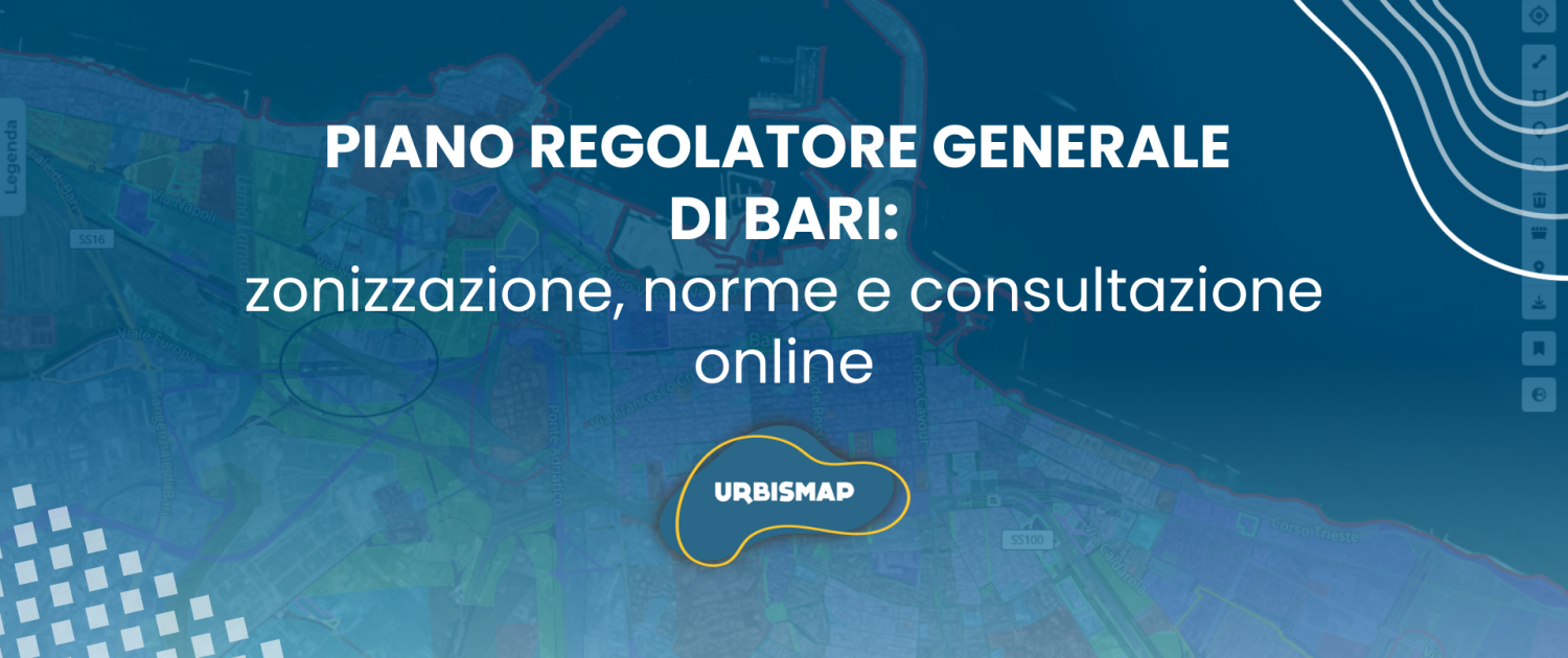 piano regolatore generale di Bari_urbismap