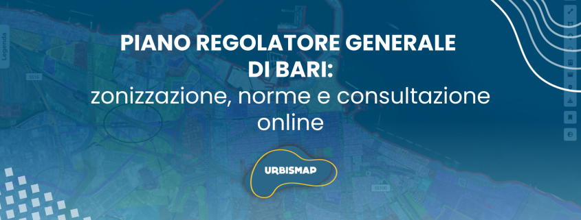 piano regolatore generale di Bari_urbismap