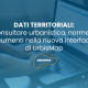 pannello dati territoriali nella nuova interfaccia del Geoportale UrbisMap
