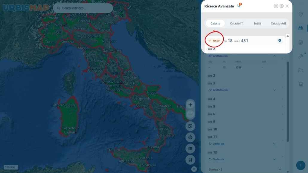 Nuova versione Geoportale UrbisMap_ V4.4.3
Badge NCEU